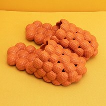 족욕기 습식 각탕기 접이식 버블 편백 건식 황토 족욕 발 홈 반사 요법 마사지 슬리퍼 여성 마사지 디톡스 미끄럼 방지 릴렉스 남성 목욕 비치 슬리퍼 침술 마사지 요법, 주황색, 41-42