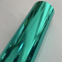수전사필름 자동차 랩핑지 실버 미러 크롬 전기 도금 비닐 자동차 포장 호일 데칼 오토바이 장식 멤브레인, 07 Teal_04 40cm x 152cm