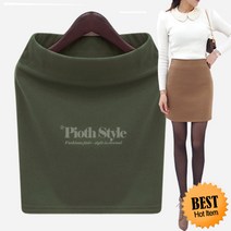 피오뜨 밴드기모 4부 스커트 7304