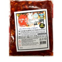 [더착한푸드]양념오돌뼈(400g) 식자재마트 대용량 업소용 술안주 간편식 돼지오돌뼈 hmr 고기안주 양념오돌뼈맛집 양념오돌뼈잘하는집