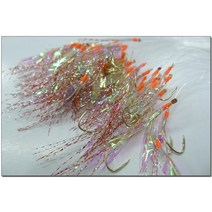 원낚시 열기반짝이 묶음바늘 100개 카드채비 열기바늘