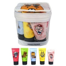 프리미엄 카카오프렌즈 여행용세트 샤인빈 생활건강 바디워시 바디로션 6017ea, 1