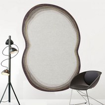 구름모양 스타일 카펫 거실 커피 테이블 라이트 럭셔리 침실 홈 전체 타원형 매트, 200*300cm(불규칙형상), BGZ-16