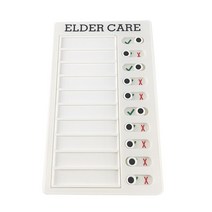 다기능 메모 보드 벽 마운트 일일 업무 검사 목록 재사용 가능한 RV 체크리스트 보드 홈 오피스 학교 벽, 장로