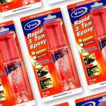 브이텍 에폭시 본드 투명 에폭시 강력 접착제 금속 플라스틱 타일 나무 석재 철 초강력 본드, 1개입 EA