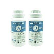 몰드비 부가형 실리콘 액상실리콘 몰드만들기, 경도 5, 1kg 세트