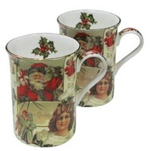 시둥마켓 +[시둥마켓]+_ 유리컵 가정용머그컵 커피컵 카페용머그컵 머그 라떼머그잔, 스테콜 크리스마스 머그잔 2개 물컵 커피 주스 찻 물잔