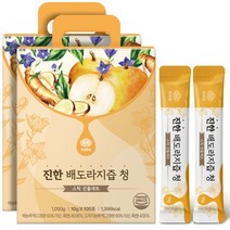 정성한줌 진한 배도라지즙 청 스틱 선물세트, 2개, 1050g