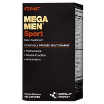 GNC 지앤씨 메가맨 남성비타민 스포츠 (180정) GNC Mega Men Sport 180 Caplets, 180정