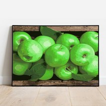 플레이어바웃 청사과 DIY 명화그리기 유화 그림 그리기 세트, 행운의 청사과 (MG091)