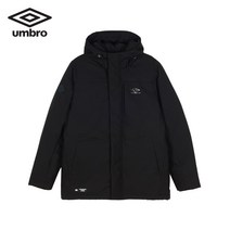 엄브로 남성 후드 오리털 패딩 재킷 점퍼 트레이닝 스포츠 심플 루즈핏 UI213AP2005