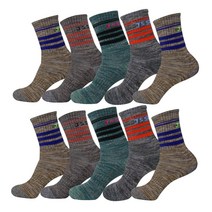 양말조아 국산 남자 여자 바닥이 도톰하고 세련된 스포츠 등산 안전화 작업용 멀티플양말 중목 장목-10족, 남자장목