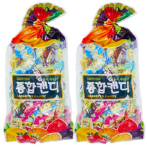 종합캔디500g 2봉, 500g