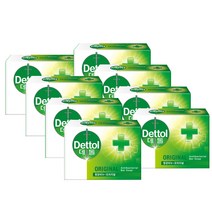 데톨 오리지널 항균비누, 100g, 8개