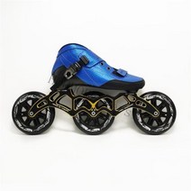 발광 롤러 스케이트 스피드 야광 신발 휠 바퀴 인라인 프레임 베어링 콤비네이션 3X125mm 125mm 85A 마라톤 레이싱용 165mm 195mm 마운트, 3X125mm model16+36