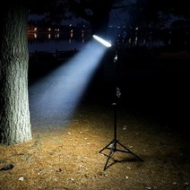 LED 감성 캠핑랜턴 크레모아 차박 실내 작업등 랜턴걸이 스탠드조명, 시즌2 자바라형(스탠드+랜턴)
