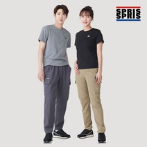 스프리스 밴딩탄력 남녀공용 커플 캠핑 카고팬츠 P31UP5992