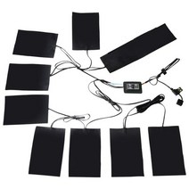 배달대행조끼 열선조끼 usb발열조끼 충전 된 의류 가열 패드 5 전기 가열 시트 3 기어 조절 가능한 온도 가열 따뜻한 패드 조끼 자켓