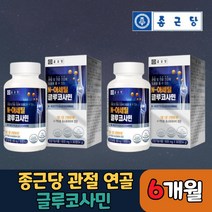 종근당 아세틸 글루코사민 600mg x 90정 x 2박스 6개월분 관절 연골 건강 피쉬콜라겐 마그네슘, 2개
