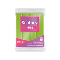 스컬피 프레모 57g (Premo 2oz) 전문가용 폴리머클레이, Bright Green Pearl(펄 연두)