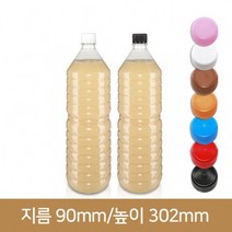 페트병 생수병 1.5L 생수 원형 28파이(A), 분홍, 1개