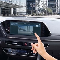 JS automotive 쏘나타DN8 차량전용 네비게이션 기스방지 10.5인치 강화유리 액정보호필름 내비게이션 커버 실내 악세사리 용품, CN_네비필름10.25_쏘나타DN8