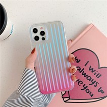 디핏 아이폰 그라데이션 오로라 레이저 범퍼 케이스
