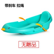 눈썰매 썰매 스키 아이스링크 눈썰매장 어린이눈썰매 스케이트장 스키 스노우 겨울, O 토파즈 그린 농축 펭귄(72CM) 선물 불가