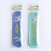 피터 PVC 수저집(대) 지퍼형 수저보관집 소풍 피크닉, 블루