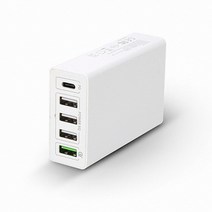 이지넷 퀵차지3.0+USB-PD 60W 5포트충전기NEXT-QTC605