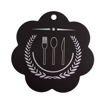 Just The Best 인덕션 보호매트, 1개, 블랙 패턴