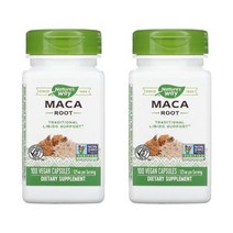 네이쳐스웨이 마카 뿌리 525mg 100 베지 캡슐 2통, 1개, 기본