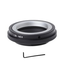LEICA L39 M39 렌즈를위한 L39- 넥스 마운트 어댑터 링 소니 넥스 3/C3/5/5N/6/7, 검은색, 하나, 1개