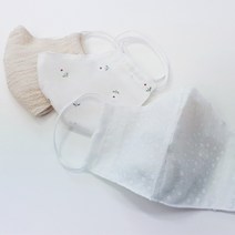 마스크알러지 케어 숨쉬기 편한 필터교체형 면마스크 남여공용