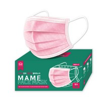 제이트레이드컴퍼니 [ 미유성인마스크 ] 미유마스크 대형 50매 P 핑크 일회용마스크, 1박스