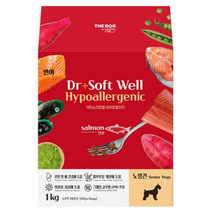 더독 강아지 노령견 닥터소프트 웰 하이포알러지 사료, 8개, 1kg, 연어