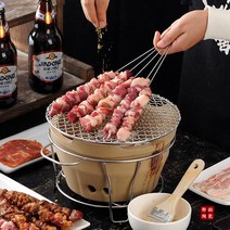 일본식 샤브샤브세트 숯불바베큐화로대 개인숯불화로대 일본식불판, 25cm 뚝배기철판 페이퍼 10장