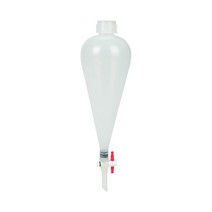 Eisco 250ml 분별 깔대기 누수방지 스크류캡 PP