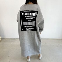 수니베 사각 심플 패치 캐쥬얼 롱 데일리 원피스 오버핏 임산부