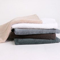 송월타올 컬러 호텔핸드타올30x30cm, 베이지, 10개