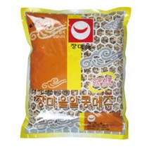 장마을 알콩메주 된장 찌개 콩 국 한정식 전통, 가루매주1kg, 1개
