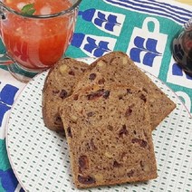 [더브레드천연발효빵] 100%통밀빵_크랜베리 샌드위치통밀빵 770g ( 통밀식빵 비건빵 무설탕빵 샌드위치식빵 건강빵 호밀빵 통밀빵 토스트빵 ), 1개