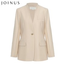 조이너스 노카라 원버튼 자켓-JS22JK1204862A