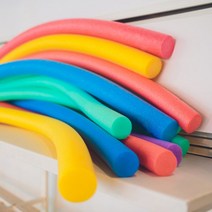백업 빽업 스폰지막대 2cm x 1M 단색 세트 20개입, 노랑-20개입
