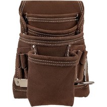 Bucket Boss 10 포켓 스웨이드 가죽 파우치 오리지널 시리즈 54063