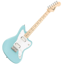 스콰이어 일렉기타 Mini Jazzmaster HH Daphne Blue, 관세포함, Olympic White