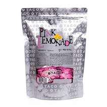 타코 핑크레모네이드 1kg 핑크레몬에이드 에이드분말, 상세페이지 참조