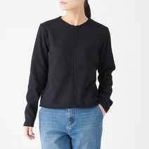 무인양품 MUJI 여성 니트 플리스 집업 가디건