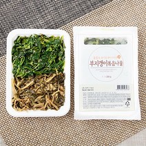 울릉도 부지갱이 볶음나물 200gx6팩 반찬 식재료, 울릉도부지갱이