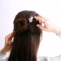 가배리본 담은 플라워 비녀_DIYSET 한복 비녀만들기 [레시피포함 동영상]